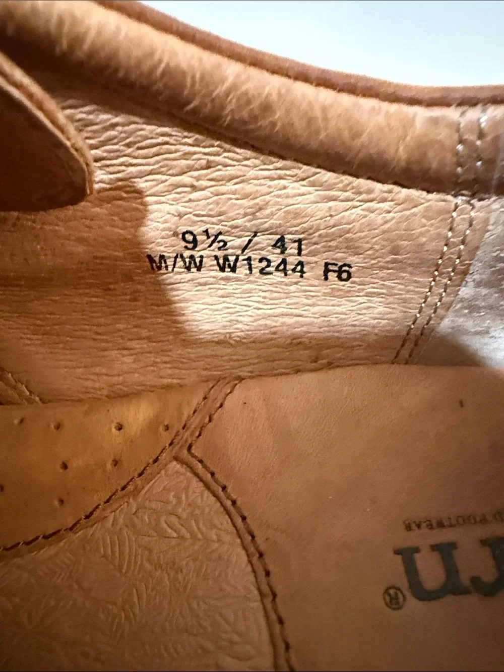 Born Sahara W1244 Brown Nubuck Leather Driving Oxford Moccasins